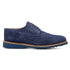 Stringate casual da uomo blu in pelle scamosciata con dettagli brogue Primopiano, Uomo, SKU m121000229, Immagine 0